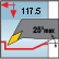 Int 117.5 App 35° Diamond