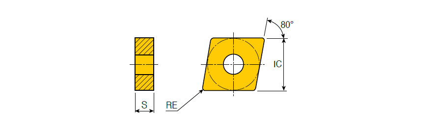 CNMG 120408 FLP TT8125B
