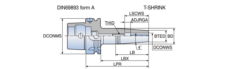 HSK A63 SRK 3X85 CX
